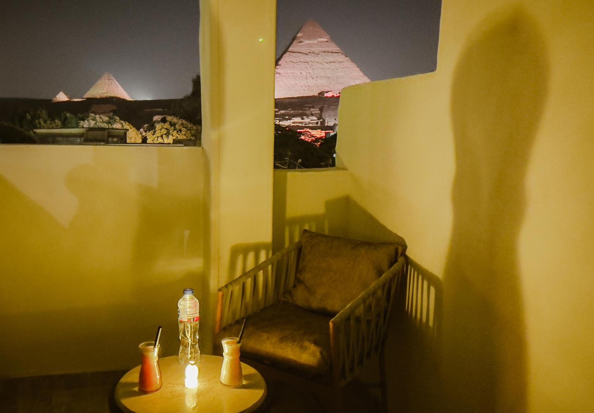 Pyramids Vista Inn Kafret el-Gabal Exteriör bild