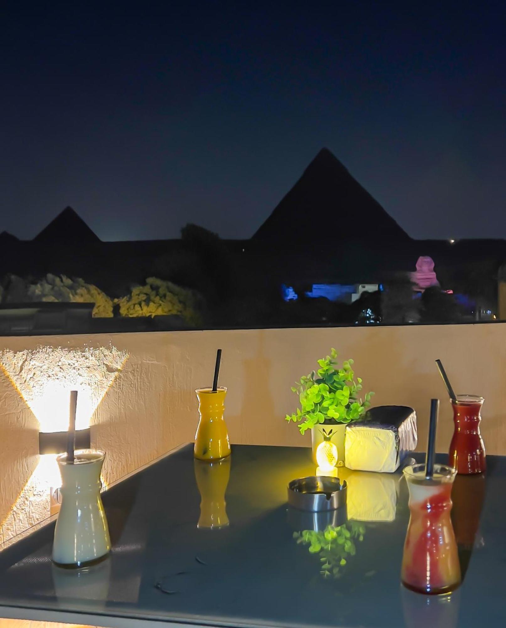 Pyramids Vista Inn Kafret el-Gabal Exteriör bild