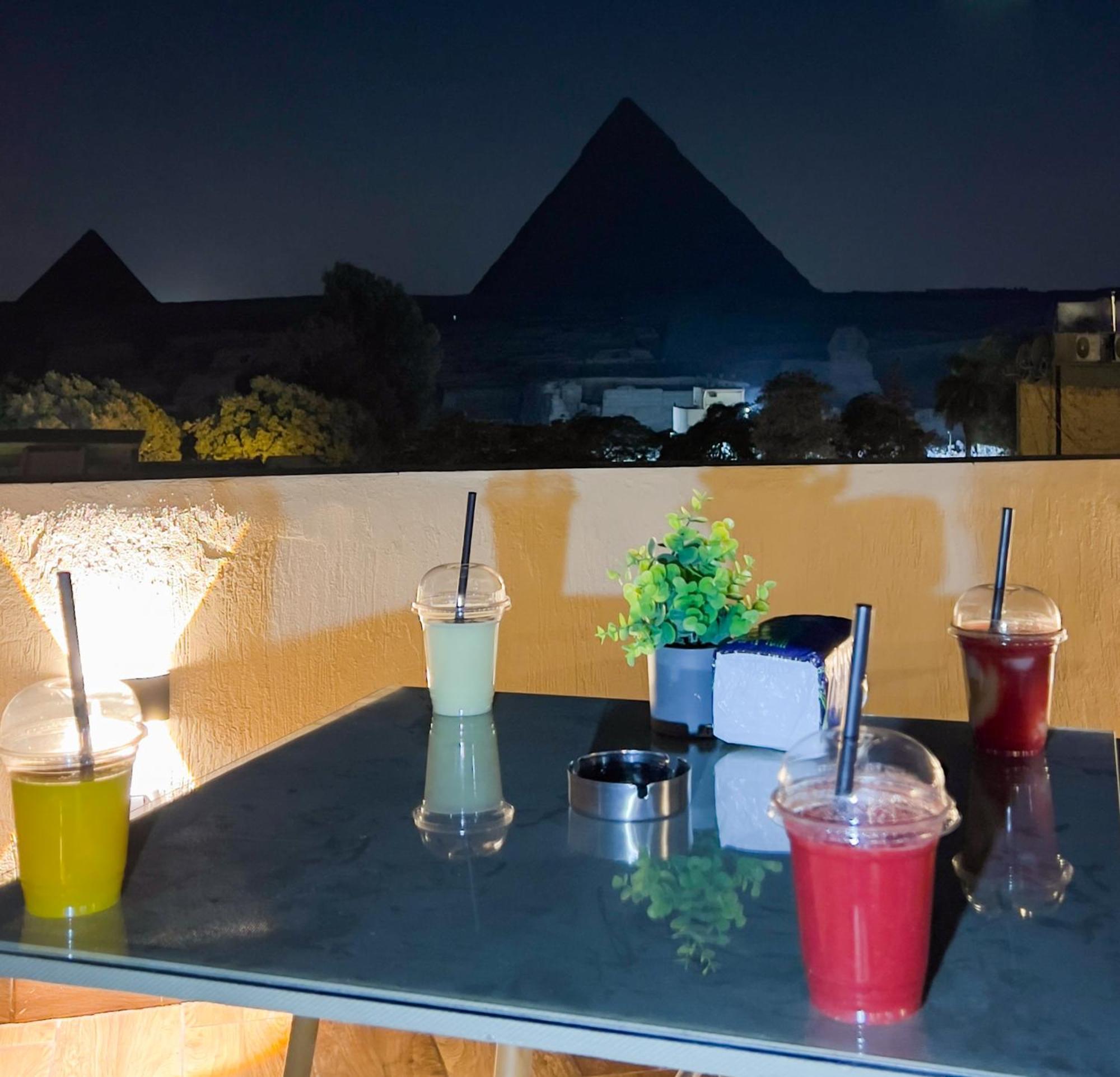 Pyramids Vista Inn Kafret el-Gabal Exteriör bild