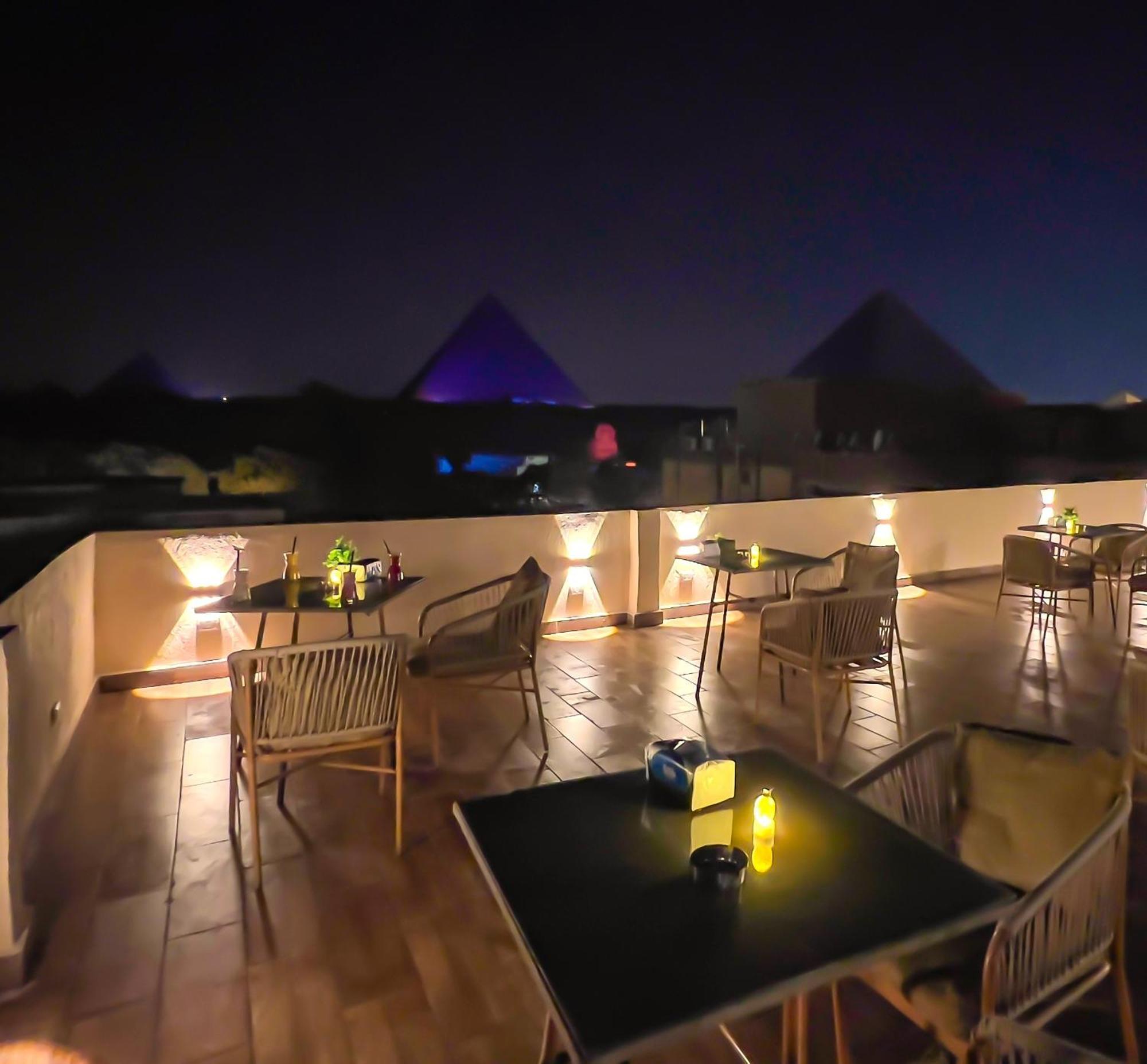 Pyramids Vista Inn Kafret el-Gabal Exteriör bild