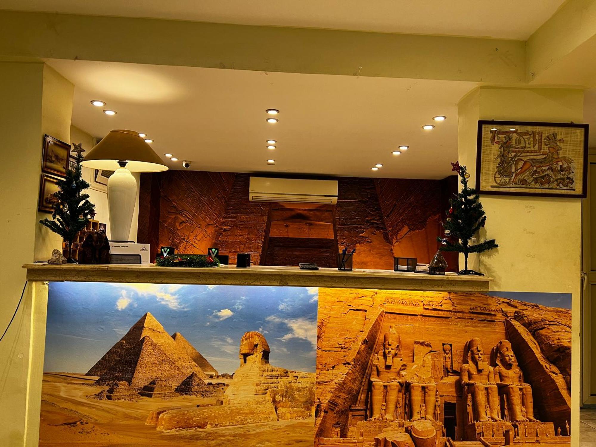 Pyramids Vista Inn Kafret el-Gabal Exteriör bild
